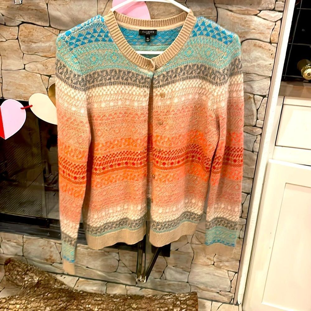 Talbots sweater EUC wool blend